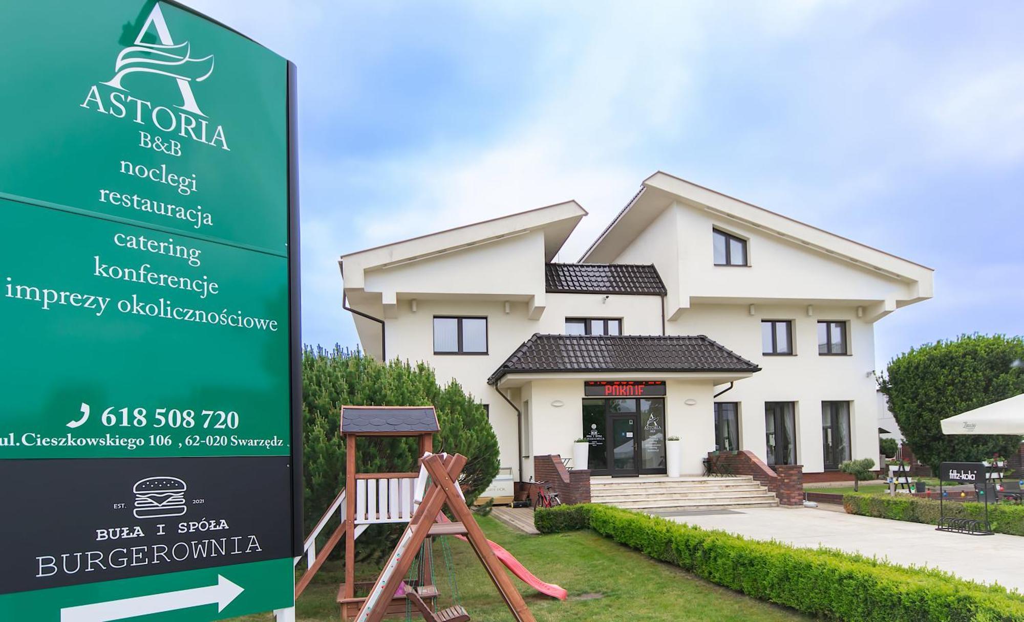 Astoria Bed & Breakfast Сважендз Экстерьер фото